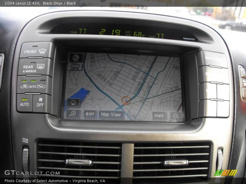 Black Onyx / Black 2004 Lexus LS 430