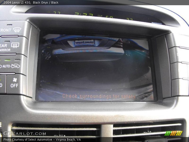 Black Onyx / Black 2004 Lexus LS 430