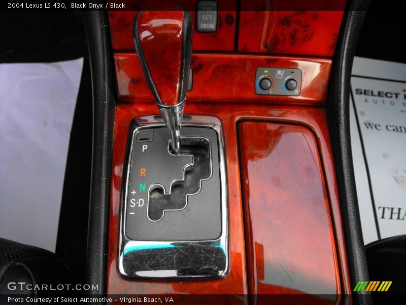 Black Onyx / Black 2004 Lexus LS 430