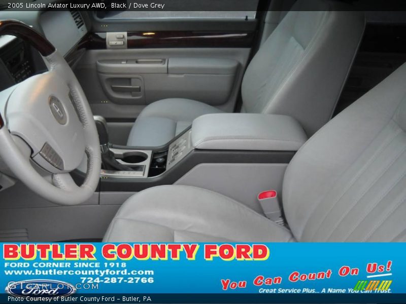 Black / Dove Grey 2005 Lincoln Aviator Luxury AWD