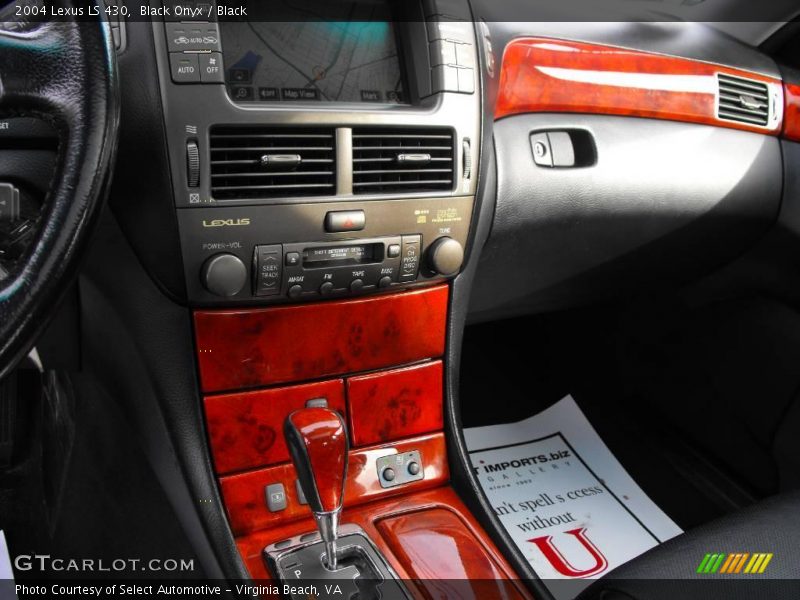Black Onyx / Black 2004 Lexus LS 430