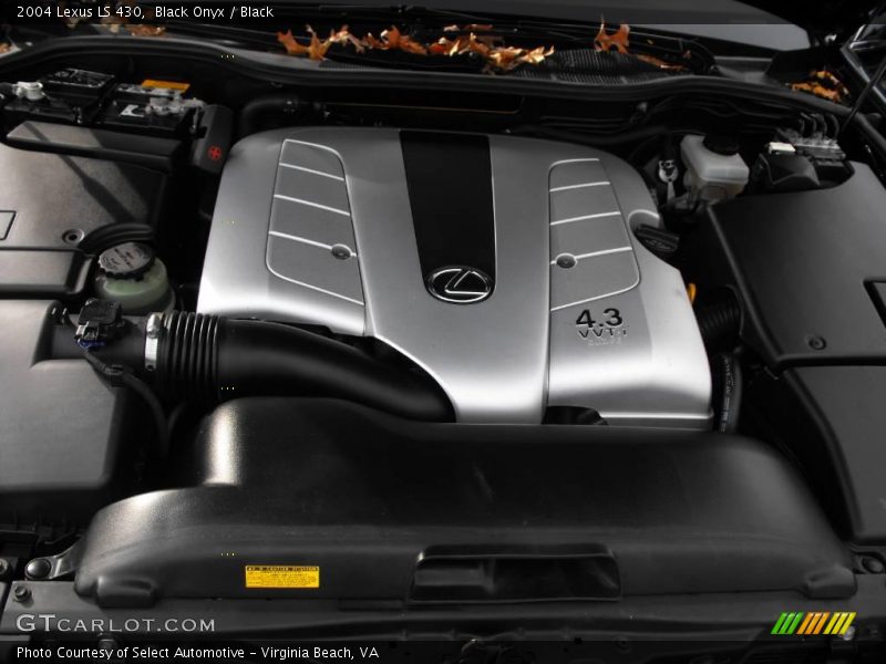 Black Onyx / Black 2004 Lexus LS 430