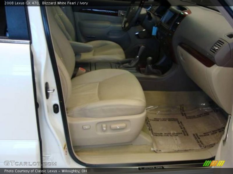 Blizzard White Pearl / Ivory 2008 Lexus GX 470