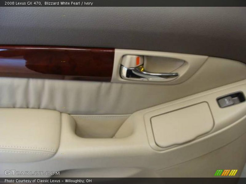 Blizzard White Pearl / Ivory 2008 Lexus GX 470