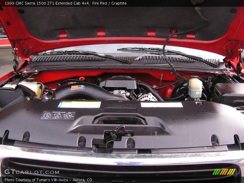 Fire Red / Graphite 1999 GMC Sierra 1500 Z71 Extended Cab 4x4