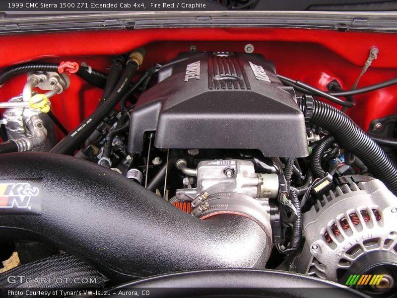 Fire Red / Graphite 1999 GMC Sierra 1500 Z71 Extended Cab 4x4
