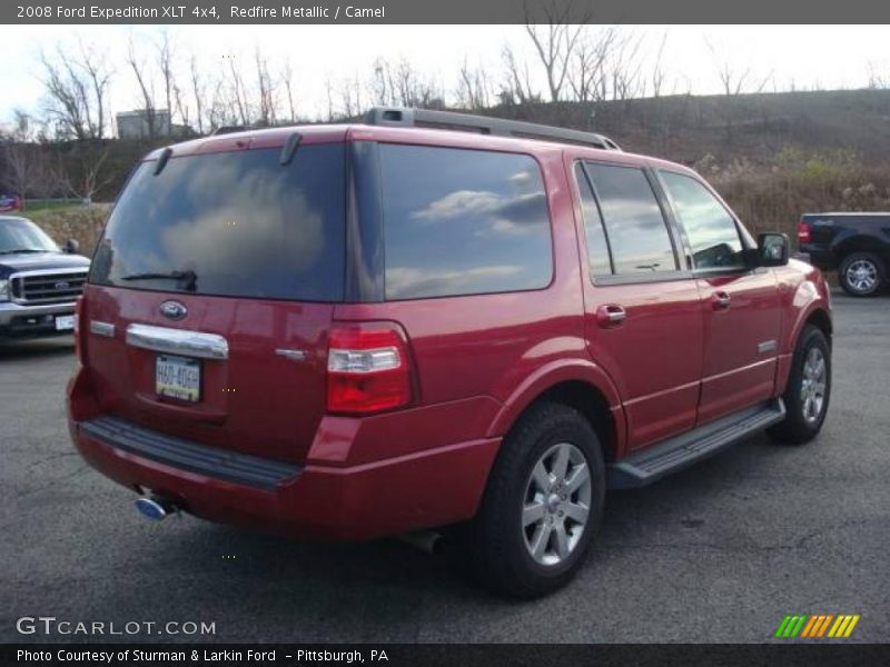 Redfire Metallic / Camel 2008 Ford Expedition XLT 4x4