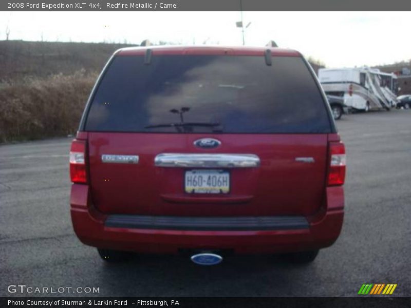 Redfire Metallic / Camel 2008 Ford Expedition XLT 4x4