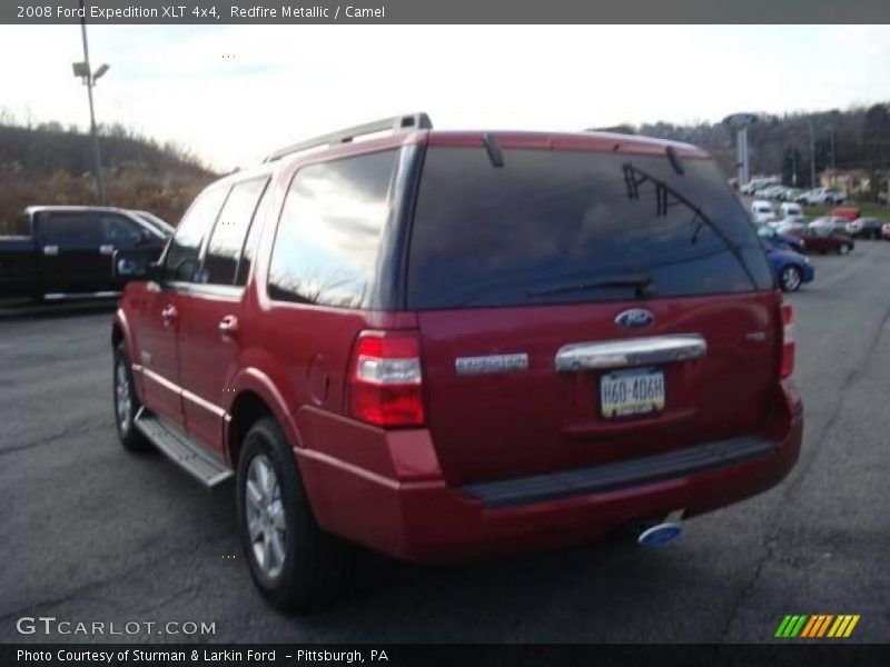 Redfire Metallic / Camel 2008 Ford Expedition XLT 4x4