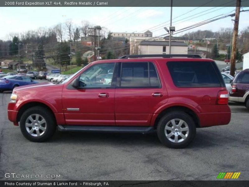 Redfire Metallic / Camel 2008 Ford Expedition XLT 4x4