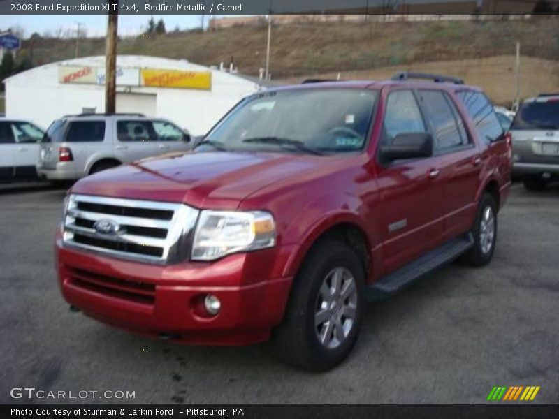 Redfire Metallic / Camel 2008 Ford Expedition XLT 4x4