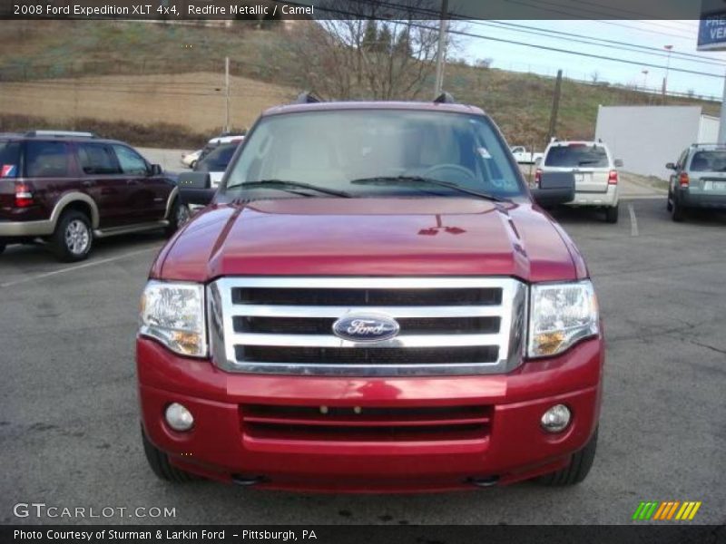 Redfire Metallic / Camel 2008 Ford Expedition XLT 4x4