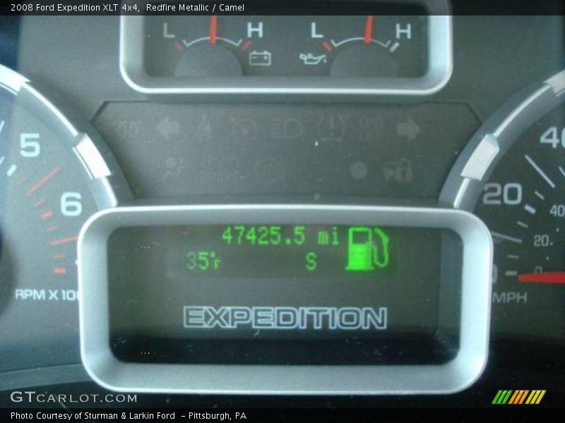 Redfire Metallic / Camel 2008 Ford Expedition XLT 4x4