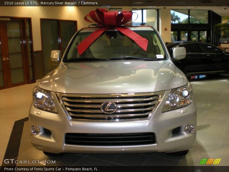 Mercury Silver Metallic / Cashmere 2010 Lexus LX 570