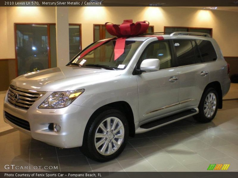 Mercury Silver Metallic / Cashmere 2010 Lexus LX 570