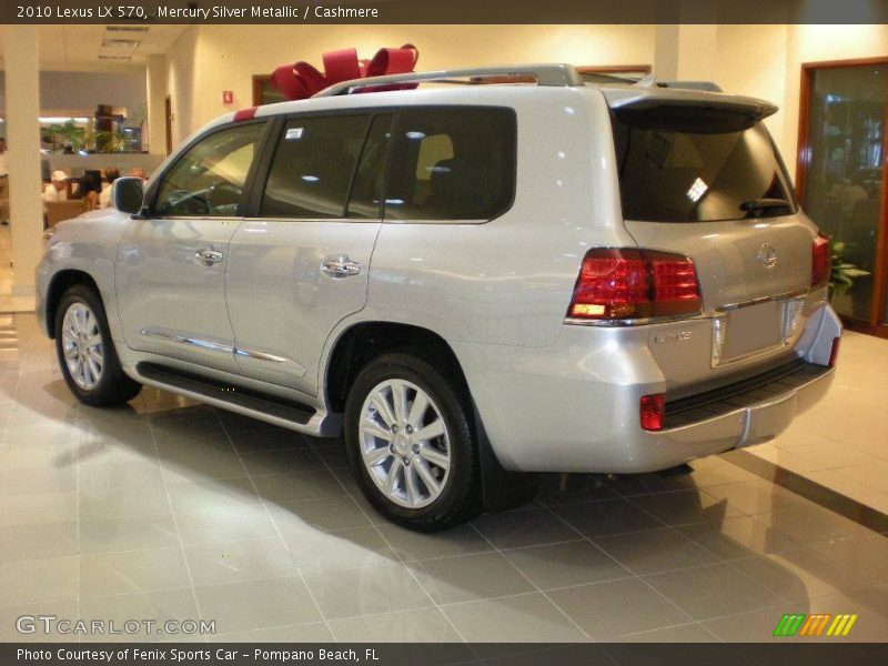 Mercury Silver Metallic / Cashmere 2010 Lexus LX 570