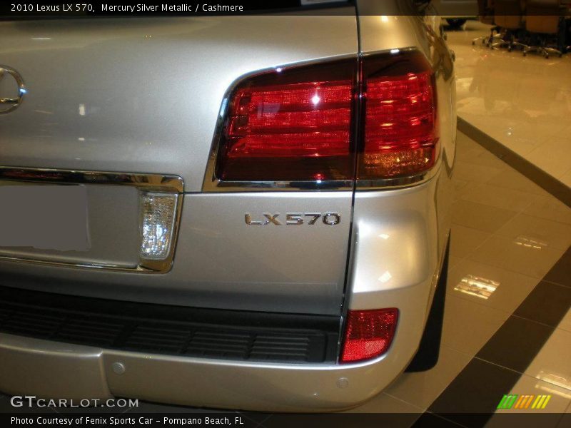 Mercury Silver Metallic / Cashmere 2010 Lexus LX 570