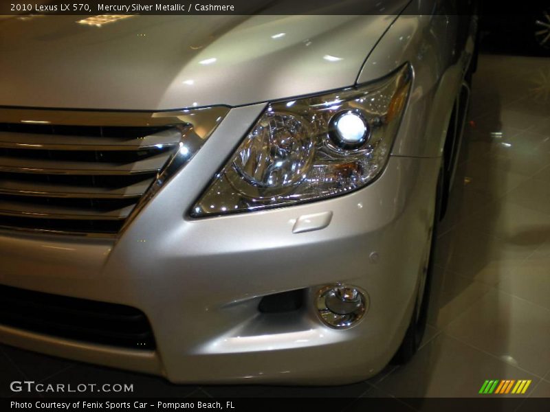 Mercury Silver Metallic / Cashmere 2010 Lexus LX 570