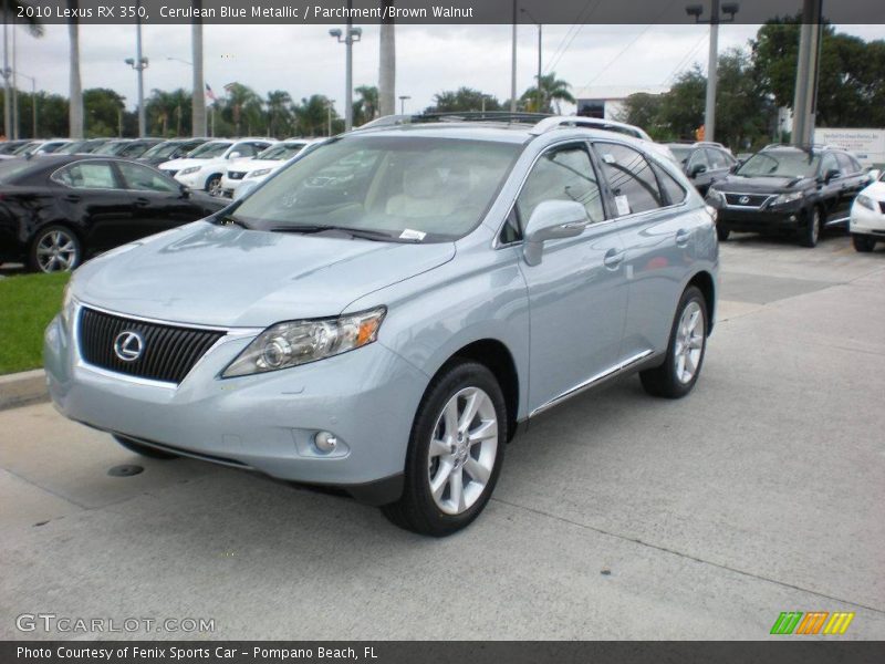 Front 3/4 View of 2010 RX 350