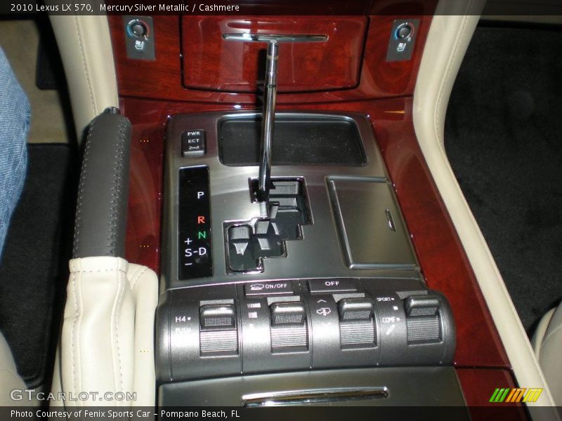 Mercury Silver Metallic / Cashmere 2010 Lexus LX 570