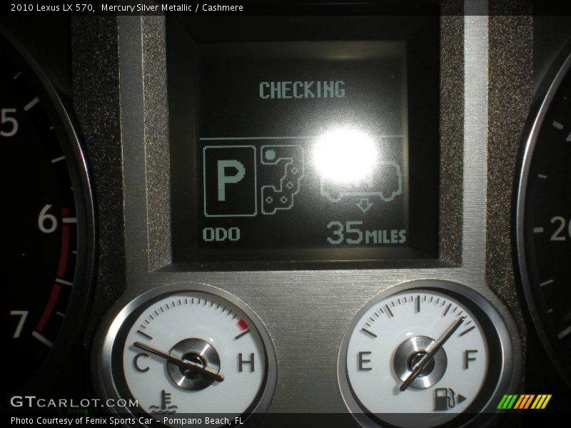 Mercury Silver Metallic / Cashmere 2010 Lexus LX 570
