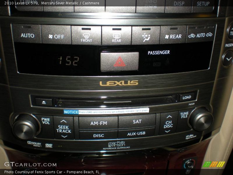 Mercury Silver Metallic / Cashmere 2010 Lexus LX 570