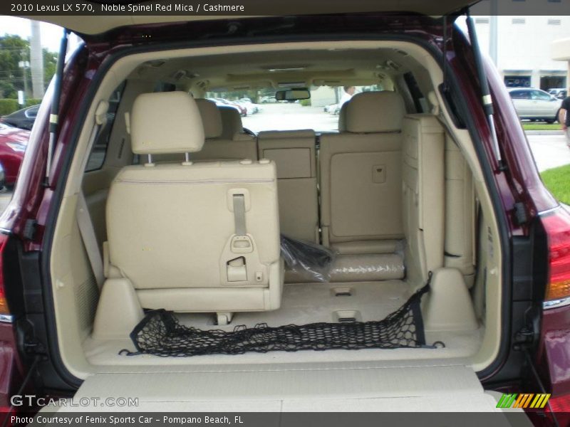 Noble Spinel Red Mica / Cashmere 2010 Lexus LX 570