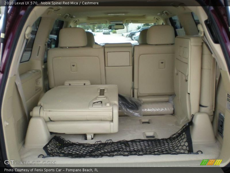 Noble Spinel Red Mica / Cashmere 2010 Lexus LX 570