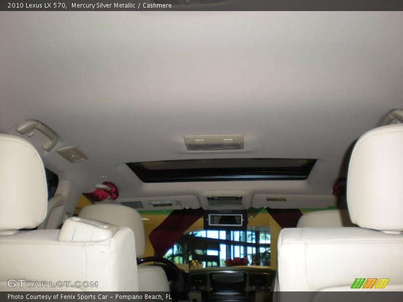 Mercury Silver Metallic / Cashmere 2010 Lexus LX 570