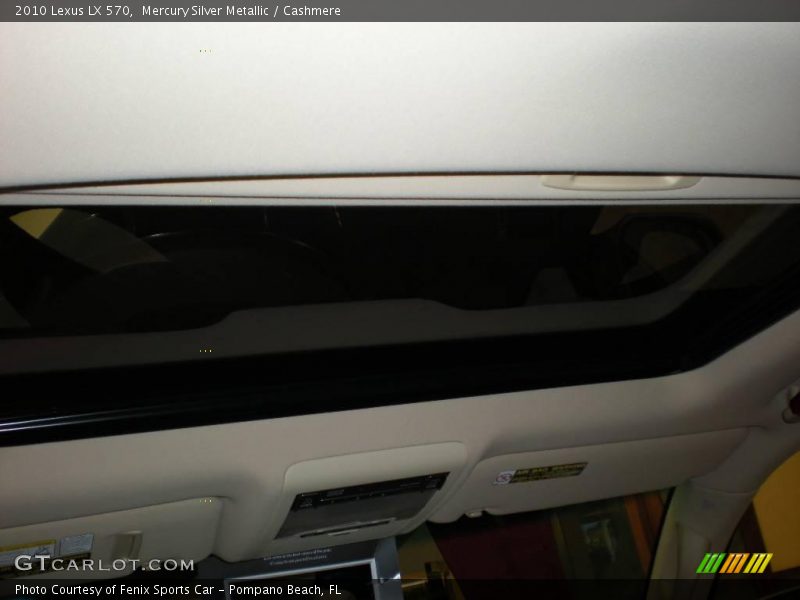 Mercury Silver Metallic / Cashmere 2010 Lexus LX 570