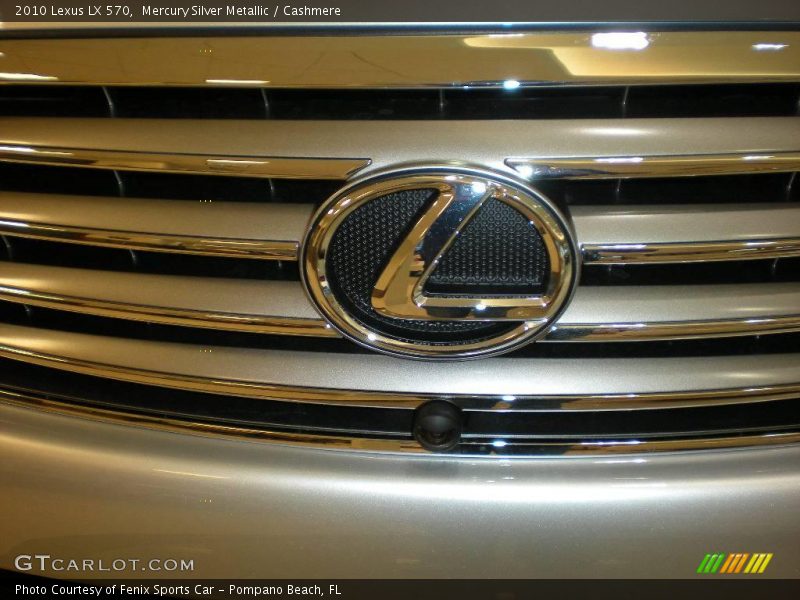 Mercury Silver Metallic / Cashmere 2010 Lexus LX 570