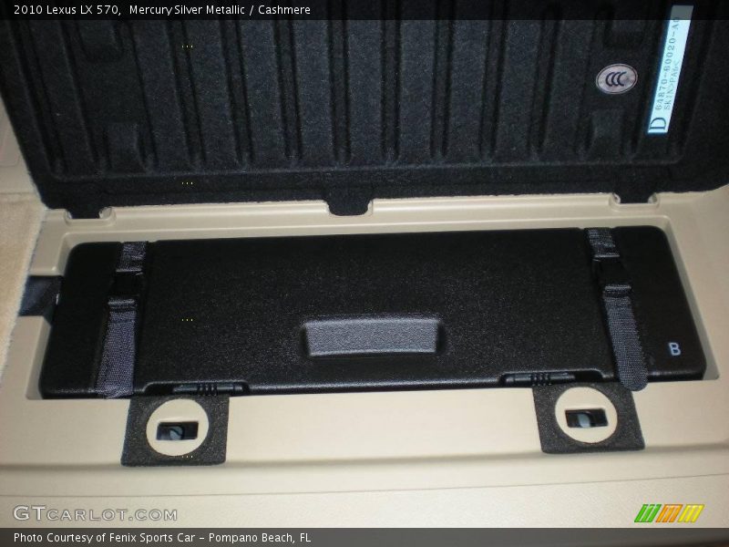 Mercury Silver Metallic / Cashmere 2010 Lexus LX 570