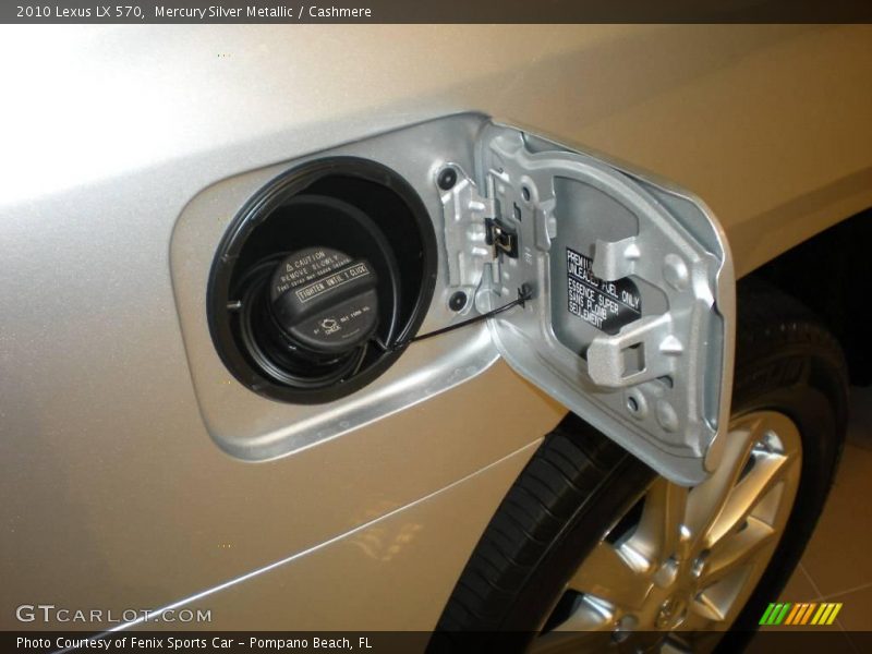 Mercury Silver Metallic / Cashmere 2010 Lexus LX 570