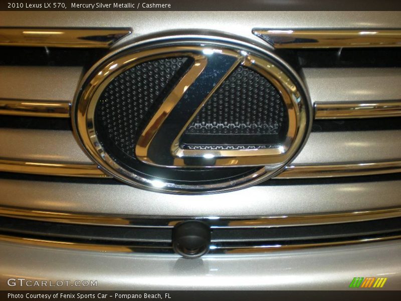 Mercury Silver Metallic / Cashmere 2010 Lexus LX 570