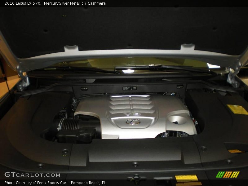 Mercury Silver Metallic / Cashmere 2010 Lexus LX 570