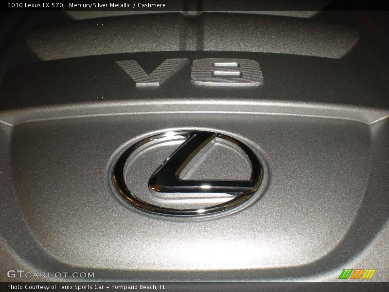 Mercury Silver Metallic / Cashmere 2010 Lexus LX 570