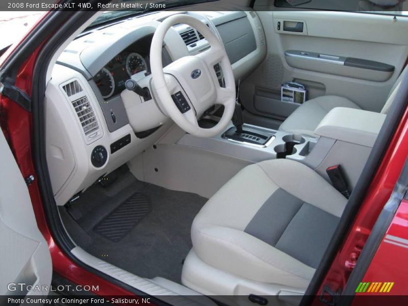Redfire Metallic / Stone 2008 Ford Escape XLT 4WD