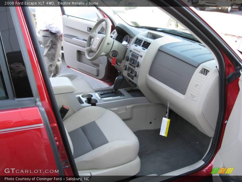 Redfire Metallic / Stone 2008 Ford Escape XLT 4WD