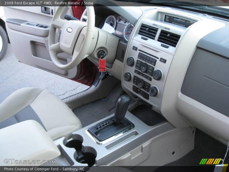 Redfire Metallic / Stone 2008 Ford Escape XLT 4WD