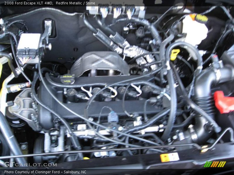Redfire Metallic / Stone 2008 Ford Escape XLT 4WD