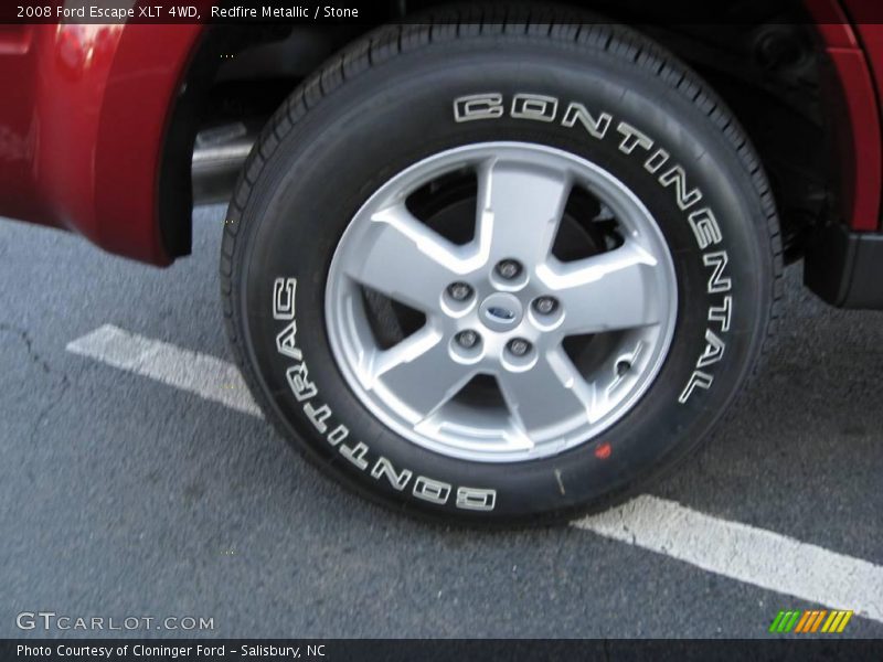 Redfire Metallic / Stone 2008 Ford Escape XLT 4WD