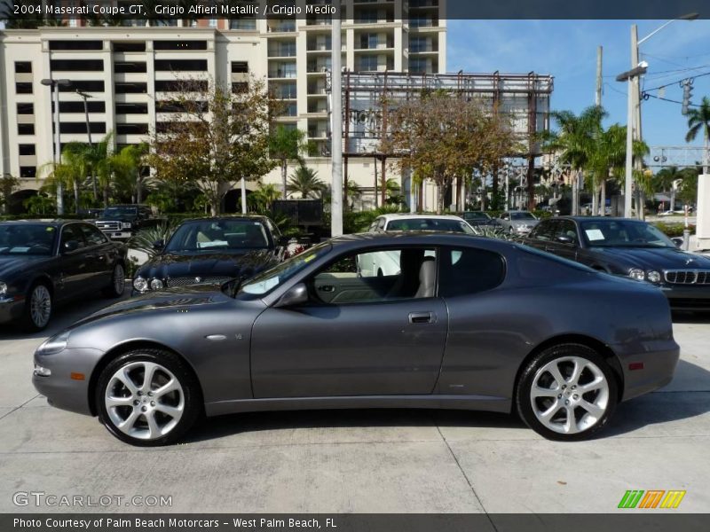 Grigio Alfieri Metallic / Grigio Medio 2004 Maserati Coupe GT