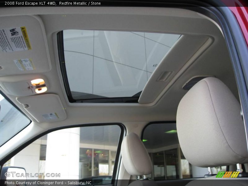 Redfire Metallic / Stone 2008 Ford Escape XLT 4WD