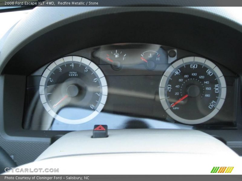 Redfire Metallic / Stone 2008 Ford Escape XLT 4WD