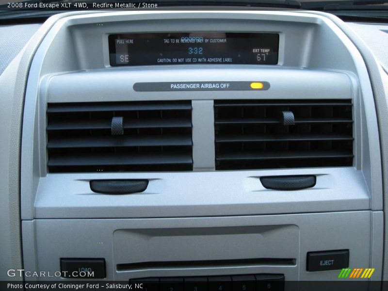 Redfire Metallic / Stone 2008 Ford Escape XLT 4WD