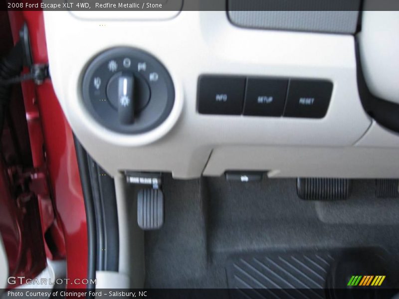 Redfire Metallic / Stone 2008 Ford Escape XLT 4WD