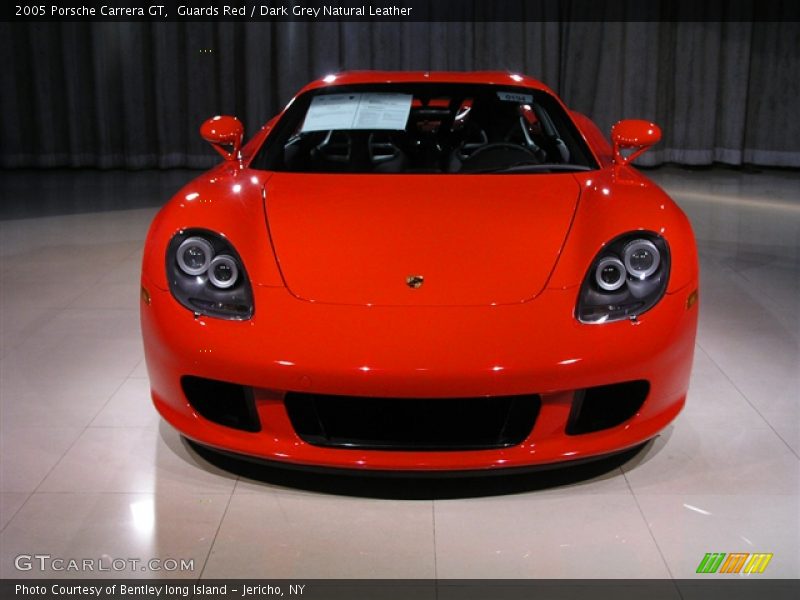 Guards Red / Dark Grey Natural Leather 2005 Porsche Carrera GT