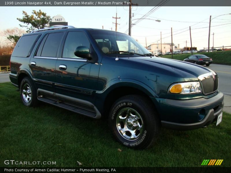 Dark Evergreen Metallic / Medium Prairie Tan 1998 Lincoln Navigator 4x4