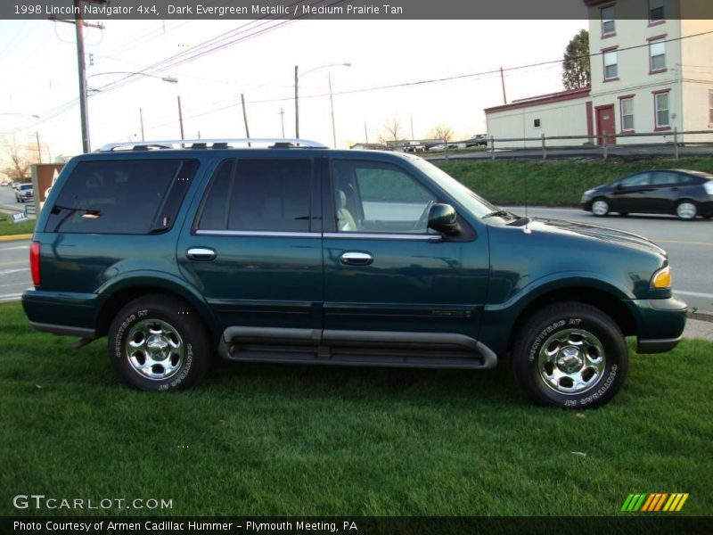 Dark Evergreen Metallic / Medium Prairie Tan 1998 Lincoln Navigator 4x4
