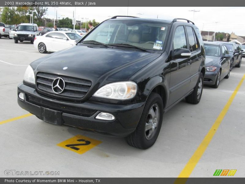 Black / Java 2003 Mercedes-Benz ML 350 4Matic